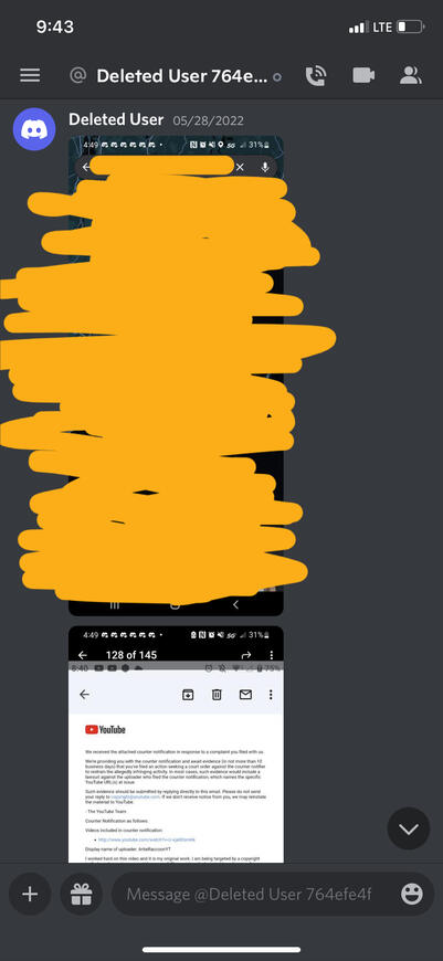 Dander Doxxing Someone