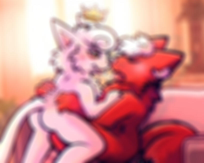 Art comissioned by art depicting himself & novely. (Without permission)